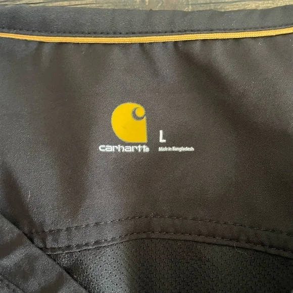 #206- CARHARTT-WOMEN'S FORCE LIBERTY TWILL V-NECK SCRUB TOP - Picture 4 of 4